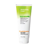 Crème SECURA Smith & Nephew en flacon, hydratation rapide pour peau sèche.