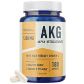SMNutrition AKG Bouteille: complément visant énergie et clarté mentale au quotidien.