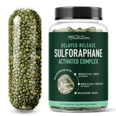 SMNutrition sulforaphane: bouteille montrant le complément pour une routine santé potentielle.