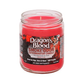 Smoke Odor Exterminator Bougie Dragon's Blood emballage – réduction des odeurs tenaces