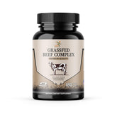 SMSHEALTHPRODUCTS – Bouteille de gélules d'organes de bœuf, pratique pour l'apport quotidien.