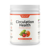 Snap Supplements Circulation – bouteille et étiquette, prêt pour votre routine circulatoire.