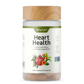 Snap Supplements – bouteille affichant le cœur pour un soutien cardiovasculaire potentiel.