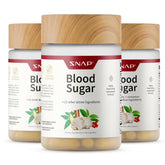 Snap Supplements Mélange Glycémie – bouteille pratique pour la routine quotidienne.