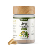 Snap Supplements Santé foie bouteille: soutien quotidien du foie et de la digestion.