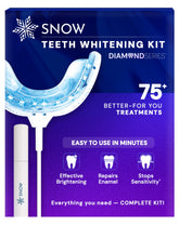 Snow kit blanchiment dentaire led maison: sourire plus blanc à domicile grâce à la LED.