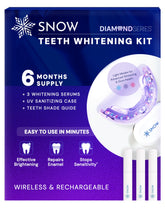 Snow Teeth Whitening Kit embout LED pour résultats professionnels à domicile.