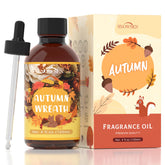 SNOWSEN couronne-automne huile essentielle pour diffuseur, crée une ambiance chaleureuse.