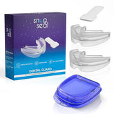 Snugseal garde-dentale deux pièces prête pour une nuit sans grincement.