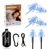Softvox bouchons d'oreilles pour dormir avec 3 paires incluses, confort accru