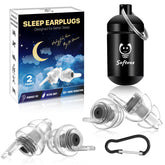 Softvox bouchons d'oreille pour dormir, réduction jusqu'à 27 dB, sommeil paisible
