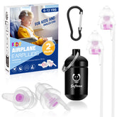 Softvox bouchons d'oreilles pour enfants 6-12 ans, 2 paires, emballage pratique.