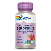 SOLARAY Berberine 500mg: gélules véganes pour mode de vie actif