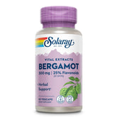 SOLARAY Bergamot 500 mg – bouteille vue avant pour le mode de vie actif.