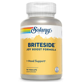 SOLARAY BriteSide: bouteille de capsules végétariennes pour soutenir l'humeur et le bien-être.