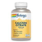 SOLARAY Calcium Citrate 1000 mg – bouteille, soutien des os et des dents