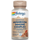 SOLARAY capsules triple champignons, soutien immunitaire potentiel au quotidien.