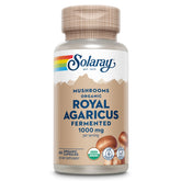 SOLARAY champignon Agaricus blazei fermenté bouteille pour une utilisation quotidienne.