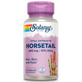 SOLARAY Extrait aérien de prêle en bouteille, pratique et concentré pour votre routine bien-être.