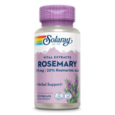 SOLARAY Extrait de romarin en bouteille végétale, soutien potentiel pour la clarté mentale.