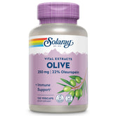 SOLARAY feuille d'olivier extrait capsules : polyphénols pour le bien-être.