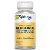 SOLARAY GlucoReg – emballage des gélules faciles à prendre au quotidien.
