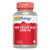 SOLARAY Levure Rouge – bouteille avec gélules pour le soutien cardio potentiel.