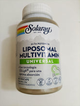 SOLARAY Liposomal Multivitamine – bouteille prête à l’emploi et design épuré