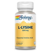 SOLARAY L-Lysine 500 mg — bouteille de gélules pour le bien-être quotidien