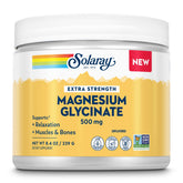 SOLARAY Magnésium Glycinate en poudre dosette prête à l emploi pour soutien musculaire potentiel