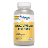 Bouteille Solaray Mega Vitamin B-Stress pour énergie durable