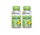 SOLARAY Mullein Leaf – Bouteille PCR pour soutenir les voies respiratoires et une routine végane.