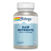 SOLARAY Nutriments cheveux, bouteille capsules L-Cystéine pour un soutien potentiel des cheveux