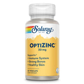 SOLARAY OptiZinc – bouteille éco-responsable pour une supplémentation durable.