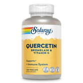 SOLARAY QBC Plex – bouteille montrant le soutien immunitaire durable.