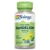 SOLARAY racine pissenlit capsules – soutien potentiel à la digestion et l'équilibre hydrique.