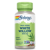 SOLARAY Saule Blanc, capsules 400 mg, bouteille prête pour l’usage quotidien.