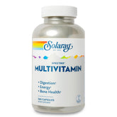 SOLARAY Spectro Multivitamine avec fer – bouteille, énergie et os solides.