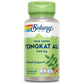 SOLARAY Tongkat Ali bouteille: soutien potentiel à l'énergie et à la vitalité masculine.