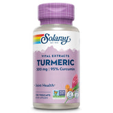 SOLARAY Turmeric – Bouteille visible, soutien des articulations potentiel.