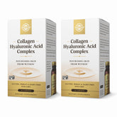 Solgar acide hyaluronique collagène complexe – boîte 2-pack, soutien peau et articulations.