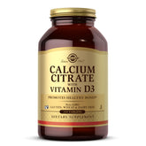 Solgar Calcium Citrate D3 – bouteille, visualisant l’emballage et la promesse d’absorption potentielle
