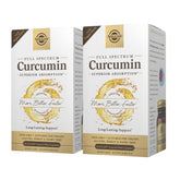 Solgar Curcumine Spectre Bouteille: présentation de la bouteille et bien-être potentiel.