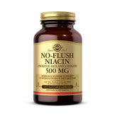 Solgar Niacine 500 mg — bouteille 100 gélules, prise pratique au quotidien.