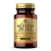Solgar Sélénium 100 mcg, emballage pratique pour le rituel quotidien.