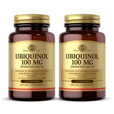 Solgar Ubiquinol 100 mg – capsules molles dans une bouteille, potentiel antioxydant.