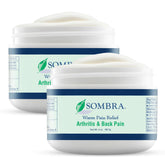 Sombra Gel Chaud apaisant dans son pot 4oz, prêt à l’emploi.