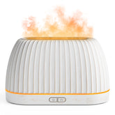 SoulOrigin diffuseur huiles essentielles avec flamme réaliste pour ambiance chaleureuse.