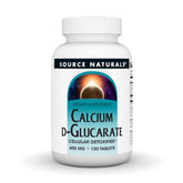 Source Naturals Calcium D-Glucarate: bouteille pratique pour votre complément quotidien.