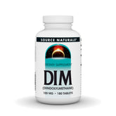Source Naturals DIM bouteille: flacon pratique pour une utilisation quotidienne.